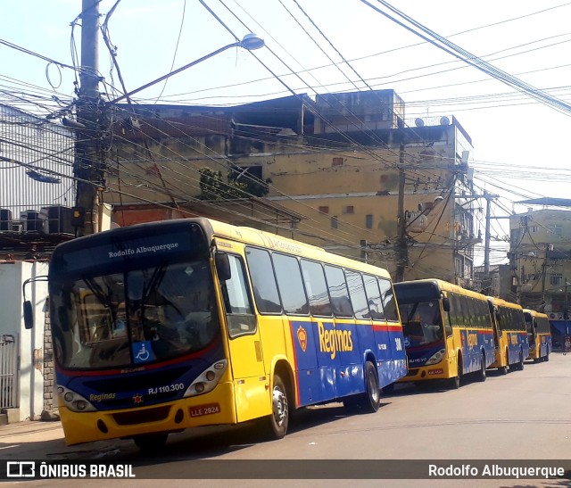 Auto Viação Reginas RJ 110.300 na cidade de Duque de Caxias, Rio de Janeiro, Brasil, por Rodolfo Albuquerque. Número da foto: #10299212.