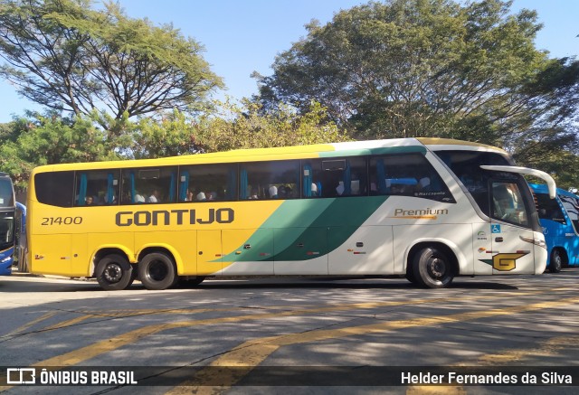 Empresa Gontijo de Transportes 21400 na cidade de São Paulo, São Paulo, Brasil, por Helder Fernandes da Silva. ID da foto: 10296737.