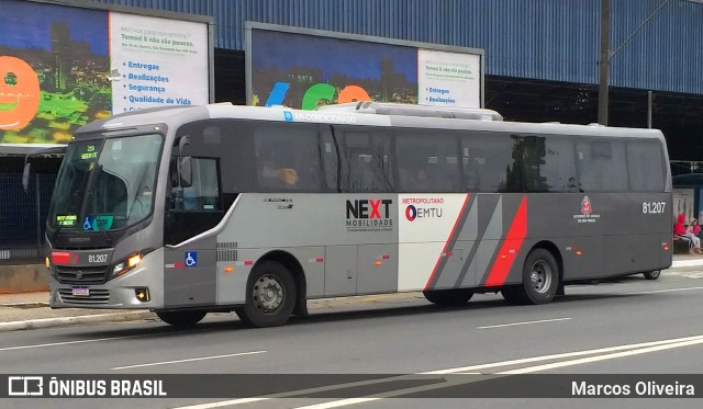 Next Mobilidade - ABC Sistema de Transporte 81.207 na cidade de São Bernardo do Campo, São Paulo, Brasil, por Marcos Oliveira. Número da foto: #10298857.