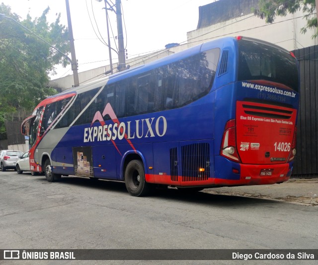 Expresso Luxo 14026 na cidade de São Paulo, São Paulo, Brasil, por Diego Cardoso da Silva. ID da foto: 10300513.