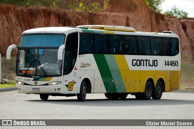 Empresa Gontijo de Transportes 14460 na cidade de Guarapari, Espírito Santo, Brasil, por Eliziar Maciel Soares. ID da foto: 10302424.