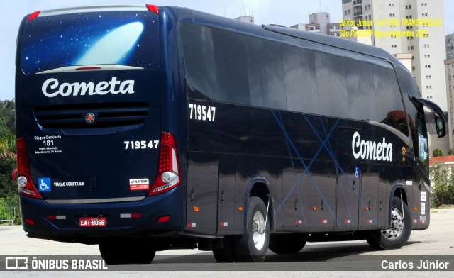 Viação Cometa 719547 na cidade de São Paulo, São Paulo, Brasil, por Carlos Júnior. Número da foto: #10302103.