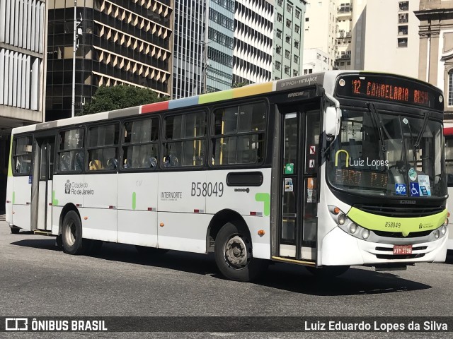 Viação Nossa Senhora de Lourdes B58049 na cidade de Rio de Janeiro, Rio de Janeiro, Brasil, por Luiz Eduardo Lopes da Silva. Número da foto: #10300017.