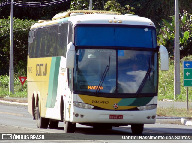 Empresa Gontijo de Transportes 14640 na cidade de Itajuípe, Bahia, Brasil, por Gabriel Nascimento dos Santos. ID da foto: 10300533.