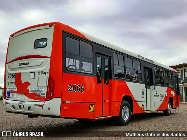 Itajaí Transportes Coletivos 2065 na cidade de Campinas, São Paulo, Brasil, por Matheus Gabriel dos Santos. Número da foto: #10301169.