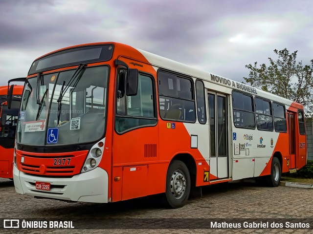 Itajaí Transportes Coletivos 2977 na cidade de Campinas, São Paulo, Brasil, por Matheus Gabriel dos Santos. ID da foto: 10301091.