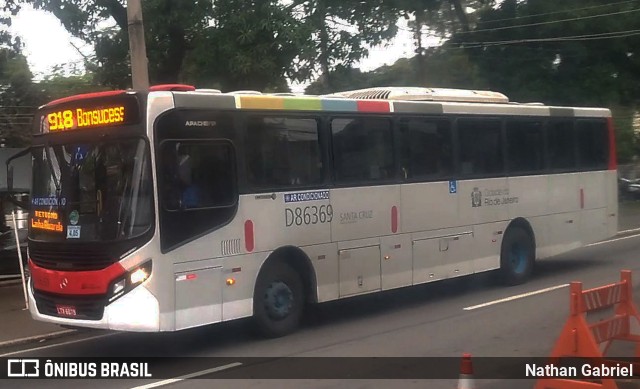 Auto Viação Jabour D86369 na cidade de Rio de Janeiro, Rio de Janeiro, Brasil, por Nathan Gabriel. Número da foto: #10300226.