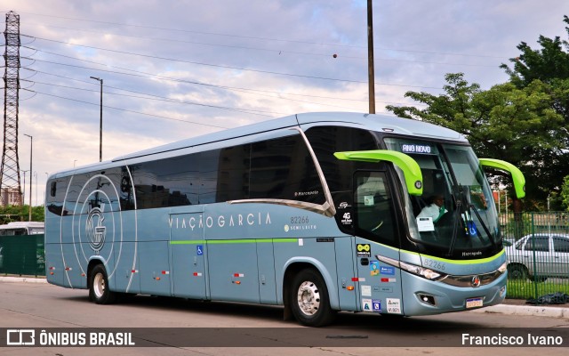 Viação Garcia 82266 na cidade de São Paulo, São Paulo, Brasil, por Francisco Ivano. Número da foto: #10302027.