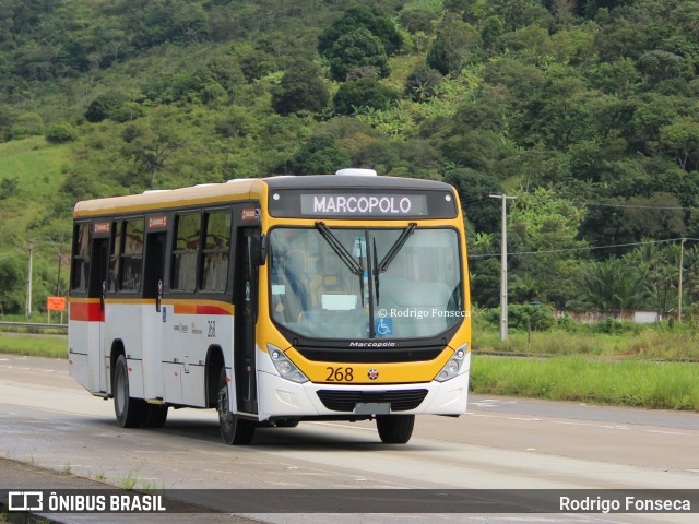 Empresa Metropolitana 268 na cidade de Novo Lino, Alagoas, Brasil, por Rodrigo Fonseca. ID da foto: 10302396.