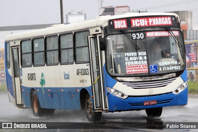Viação Forte AF-93003 na cidade de Ananindeua, Pará, Brasil, por Fabio Soares. Número da foto: #10299762.