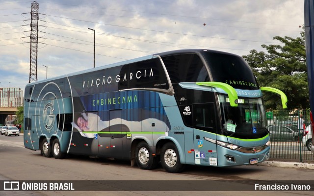 Viação Garcia 86016 na cidade de São Paulo, São Paulo, Brasil, por Francisco Ivano. Número da foto: #10302018.
