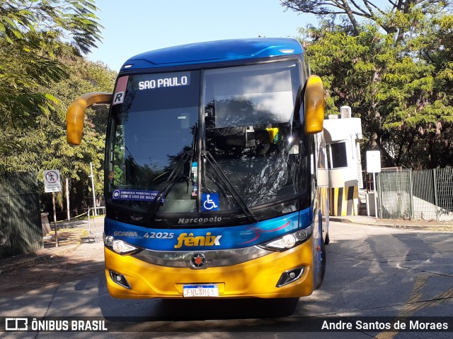 Rápido Expresso Fênix Viação 42025 na cidade de São Paulo, São Paulo, Brasil, por Andre Santos de Moraes. Número da foto: #10301398.