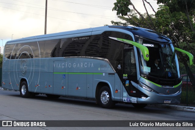 Viação Garcia 82068 na cidade de São Paulo, São Paulo, Brasil, por Luiz Otavio Matheus da Silva. Número da foto: #10301251.