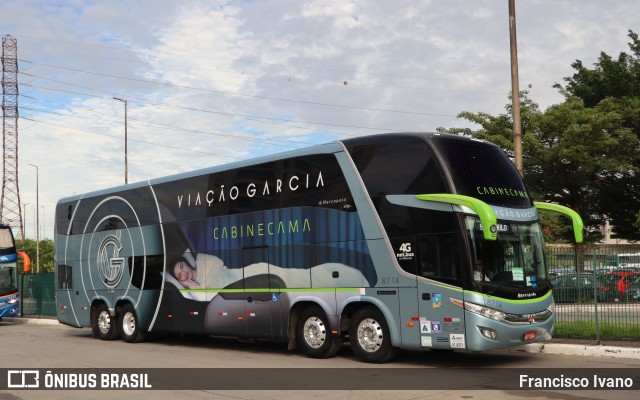 Viação Garcia 8714 na cidade de São Paulo, São Paulo, Brasil, por Francisco Ivano. Número da foto: #10302242.