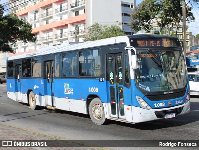 Cidade Alta Transportes 1.008 na cidade de Recife, Pernambuco, Brasil, por Rodrigo Fonseca. Número da foto: #10302385.