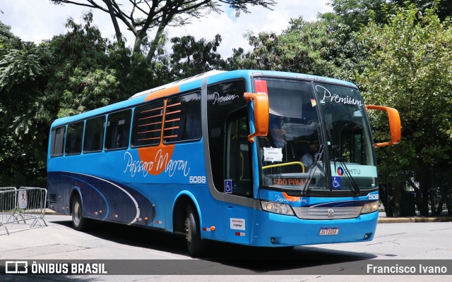 Empresa de Ônibus Pássaro Marron 5088 na cidade de São Paulo, São Paulo, Brasil, por Francisco Ivano. ID da foto: 10302413.