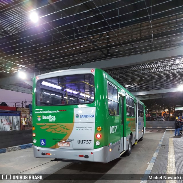 BBTT - Benfica Barueri Transporte e Turismo 00757 na cidade de Jandira, São Paulo, Brasil, por Michel Nowacki. Número da foto: #10302858.