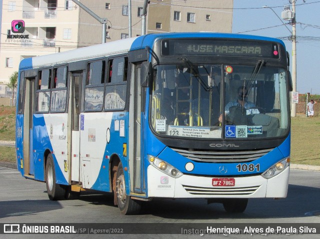 VB Transportes e Turismo 1081 na cidade de Campinas, São Paulo, Brasil, por Henrique Alves de Paula Silva. Número da foto: #10299736.