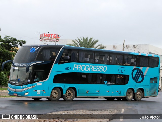 Auto Viação Progresso 6127 na cidade de Petrolina, Pernambuco, Brasil, por João Victor. ID da foto: 10301359.