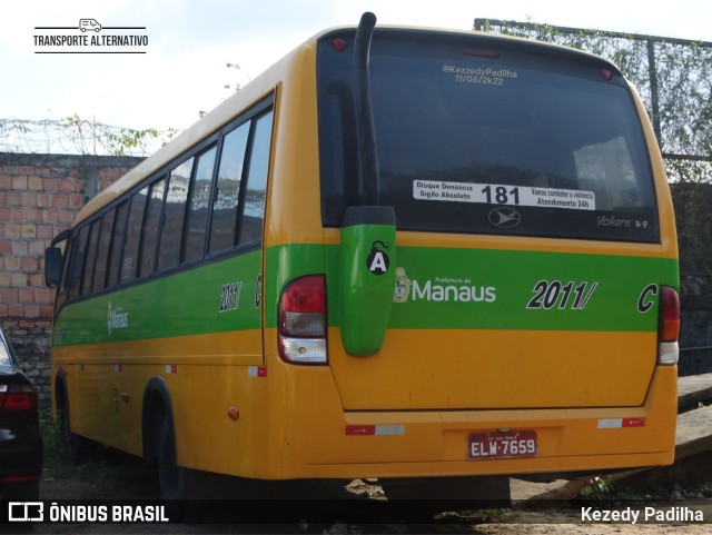Manaos - Cooperativa de Transporte Alternativo Coletivo e Urbano do Estado do Amazonas 2011-242-C na cidade de Manaus, Amazonas, Brasil, por Kezedy Padilha. Número da foto: #10301258.