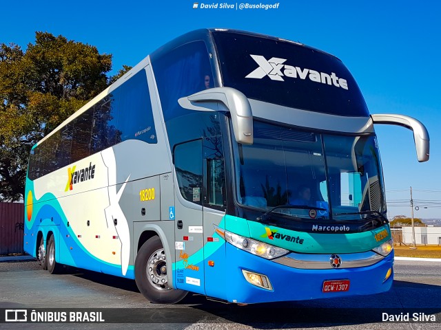 Viação Xavante 18200 na cidade de Brasília, Distrito Federal, Brasil, por David Silva. Número da foto: #10299495.