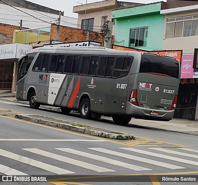 Next Mobilidade - ABC Sistema de Transporte 81.837 na cidade de São Bernardo do Campo, São Paulo, Brasil, por Rômulo Santos. ID da foto: 10304071.