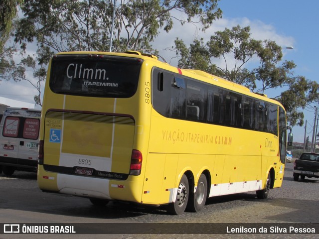 Viação Itapemirim 8805 na cidade de Caruaru, Pernambuco, Brasil, por Lenilson da Silva Pessoa. ID da foto: 10303482.