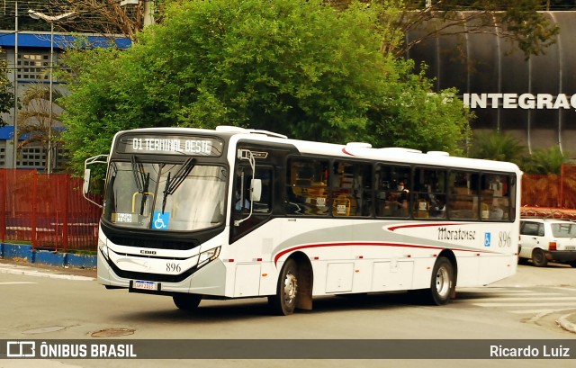 Auto Ônibus Moratense 896 na cidade de Francisco Morato, São Paulo, Brasil, por Ricardo Luiz. Número da foto: #10304902.
