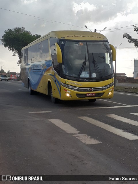 Carvalho Tur Transportes e Turismo 0438 na cidade de Marituba, Pará, Brasil, por Fabio Soares. ID da foto: 10304210.