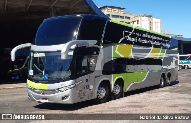 Brasil Sul Linhas Rodoviárias 3410 na cidade de Porto Alegre, Rio Grande do Sul, Brasil, por Gabriel da Silva Ristow. Número da foto: #10305981.