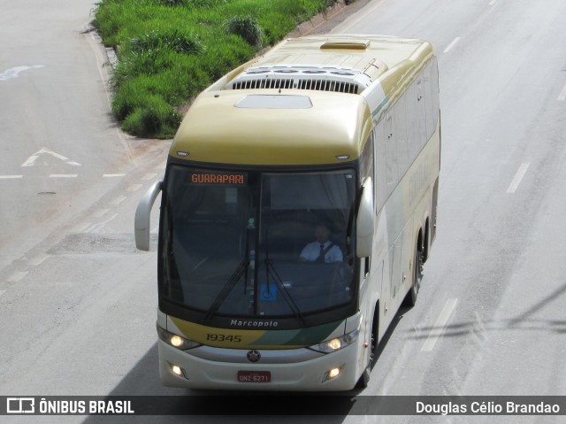 Empresa Gontijo de Transportes 19345 na cidade de Belo Horizonte, Minas Gerais, Brasil, por Douglas Célio Brandao. ID da foto: 10305437.