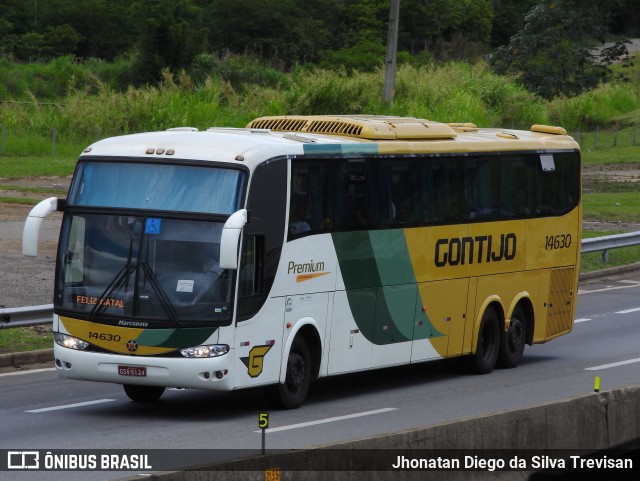 Empresa Gontijo de Transportes 14630 na cidade de Lavrinhas, São Paulo, Brasil, por Jhonatan Diego da Silva Trevisan. ID da foto: 10304438.