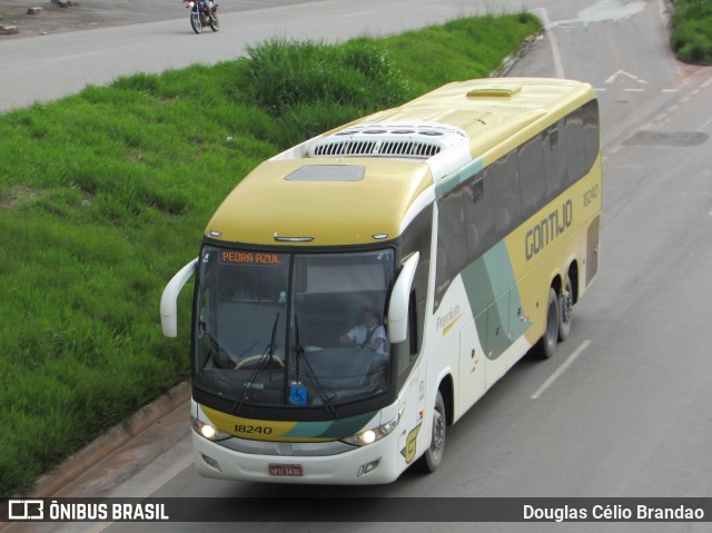 Empresa Gontijo de Transportes 18240 na cidade de Belo Horizonte, Minas Gerais, Brasil, por Douglas Célio Brandao. ID da foto: 10304767.