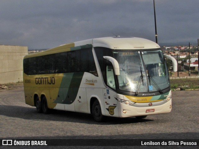 Empresa Gontijo de Transportes 18365 na cidade de Caruaru, Pernambuco, Brasil, por Lenilson da Silva Pessoa. Número da foto: #10303715.