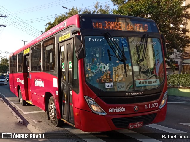 Auto Lotação Ingá 1.1.073 na cidade de Niterói, Rio de Janeiro, Brasil, por Rafael Lima. Número da foto: #10305949.