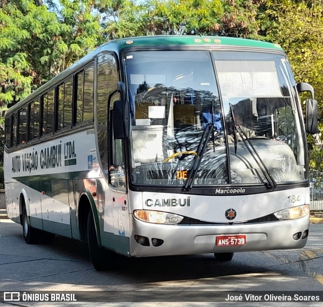 Auto Viação Cambuí 184 na cidade de São Paulo, São Paulo, Brasil, por José Vitor Oliveira Soares. ID da foto: 10304722.