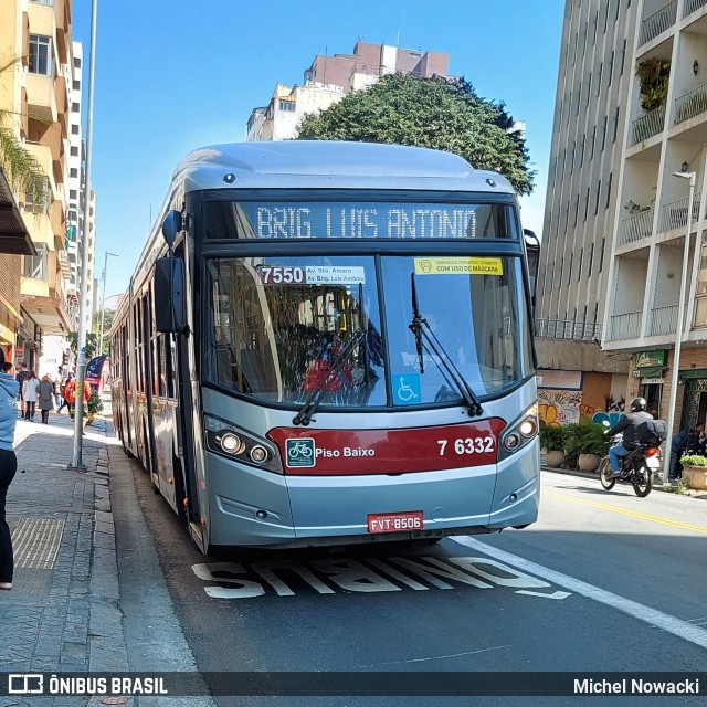 Viação Gatusa Transportes Urbanos 7 6332 na cidade de São Paulo, São Paulo, Brasil, por Michel Nowacki. Número da foto: #10305892.