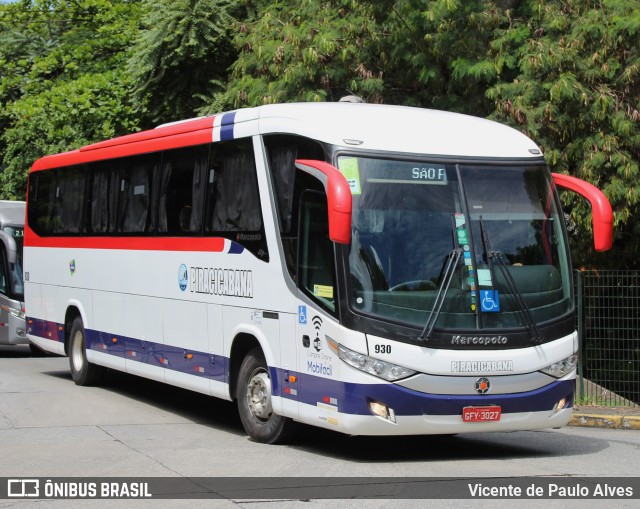 Viação Piracicabana 930 na cidade de São Paulo, São Paulo, Brasil, por Vicente de Paulo Alves. ID da foto: 10306081.