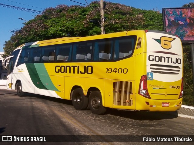 Empresa Gontijo de Transportes 19400 na cidade de Três Corações, Minas Gerais, Brasil, por Fábio Mateus Tibúrcio. Número da foto: #10305624.