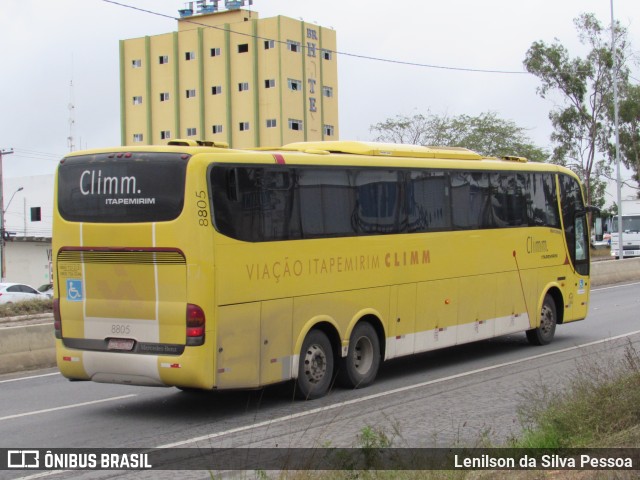 Viação Itapemirim 8805 na cidade de Caruaru, Pernambuco, Brasil, por Lenilson da Silva Pessoa. ID da foto: 10303723.