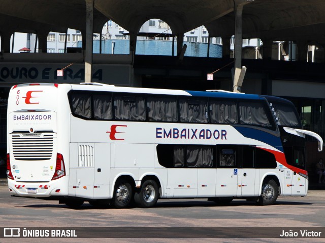 Expresso Embaixador 600 na cidade de Porto Alegre, Rio Grande do Sul, Brasil, por João Victor. ID da foto: 10305943.