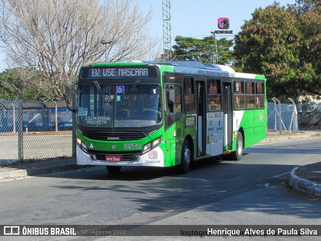 VB Transportes e Turismo 3372 na cidade de Campinas, São Paulo, Brasil, por Henrique Alves de Paula Silva. Número da foto: #10304288.