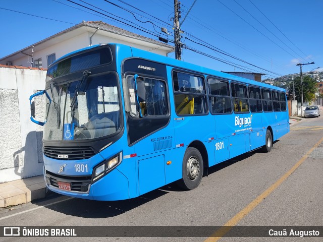 Biguaçu Transportes Coletivos Administração e Participação 1801 na cidade de São José, Santa Catarina, Brasil, por Cauã Augusto. Número da foto: #10303760.
