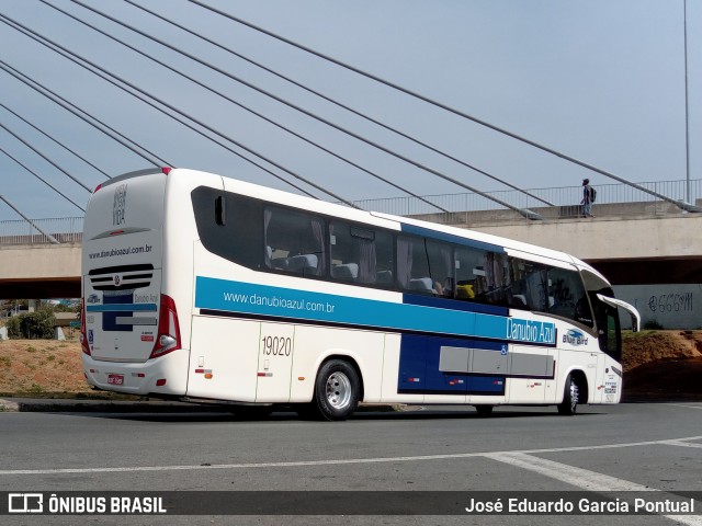VIDA - Viação Danúbio Azul 19020 na cidade de Campinas, São Paulo, Brasil, por José Eduardo Garcia Pontual. Número da foto: #10304092.