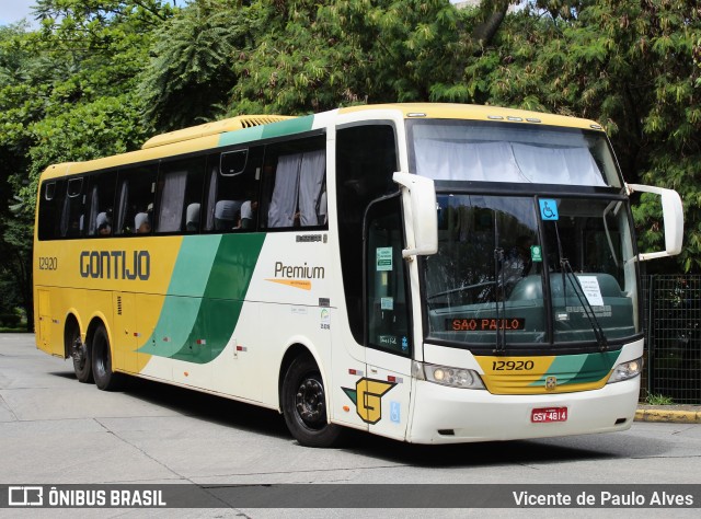 Empresa Gontijo de Transportes 12920 na cidade de São Paulo, São Paulo, Brasil, por Vicente de Paulo Alves. Número da foto: #10306067.