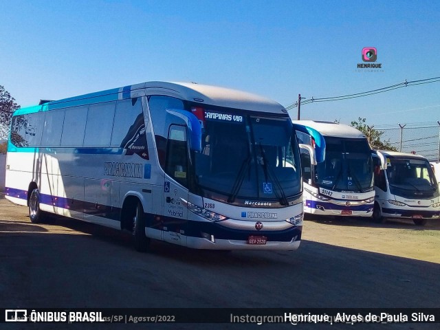Viação Piracicabana 2368 na cidade de Campinas, São Paulo, Brasil, por Henrique Alves de Paula Silva. Número da foto: #10304283.