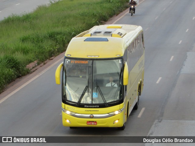 Viação Itapemirim 60051 na cidade de Belo Horizonte, Minas Gerais, Brasil, por Douglas Célio Brandao. ID da foto: 10305179.