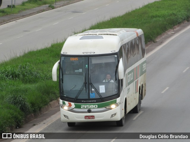 Empresa Gontijo de Transportes 21580 na cidade de Belo Horizonte, Minas Gerais, Brasil, por Douglas Célio Brandao. ID da foto: 10308135.