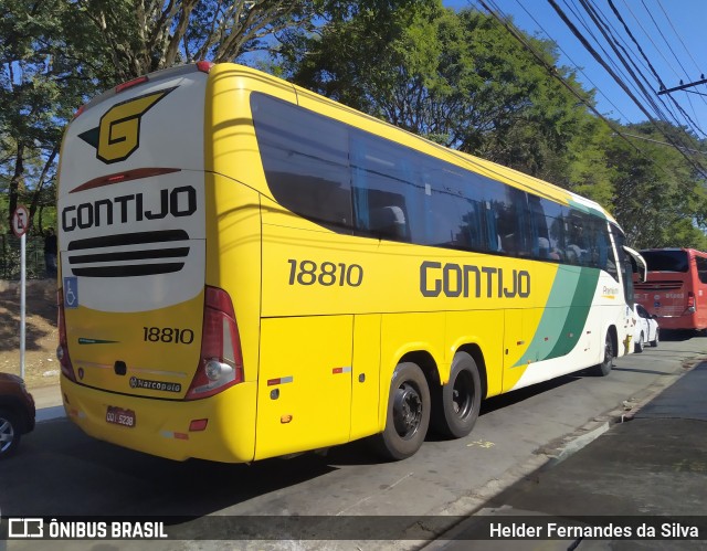 Empresa Gontijo de Transportes 18810 na cidade de São Paulo, São Paulo, Brasil, por Helder Fernandes da Silva. ID da foto: 10308923.