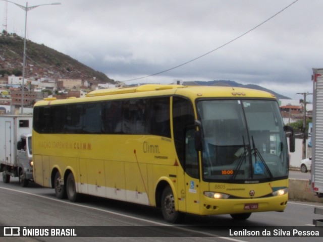 Viação Itapemirim 8805 na cidade de Caruaru, Pernambuco, Brasil, por Lenilson da Silva Pessoa. Número da foto: #10307186.